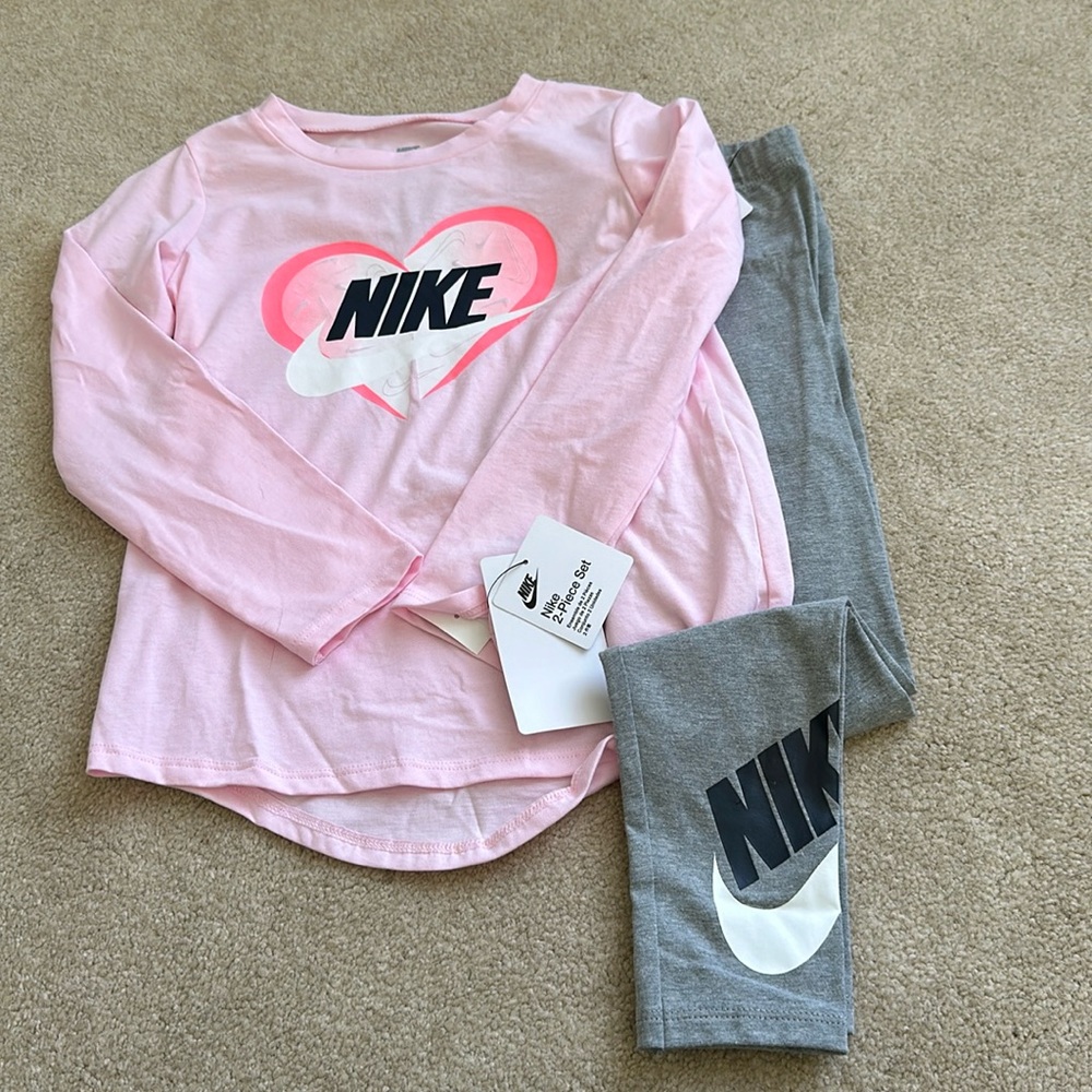 Nike girls leggings set